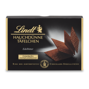 Hauchdünne Täfelchen 125g dunkel