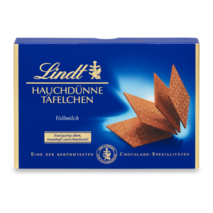 Hauchdünne Täfelchen 125g Milch