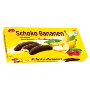 Schokobananen Himbeere 300g