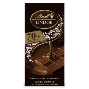 Lindor Tafel dunkel 70% 100g