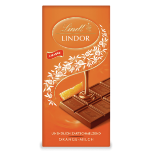 Lindor Tafel orange 100g