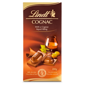 Milchschokolade mit Cognac 100g